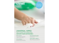 Universal Wipes Clinell for Surfaces, Hands & Equipment 100 pcs/pack